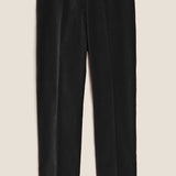 M&S Cotton Velvet Suit in Charcoal