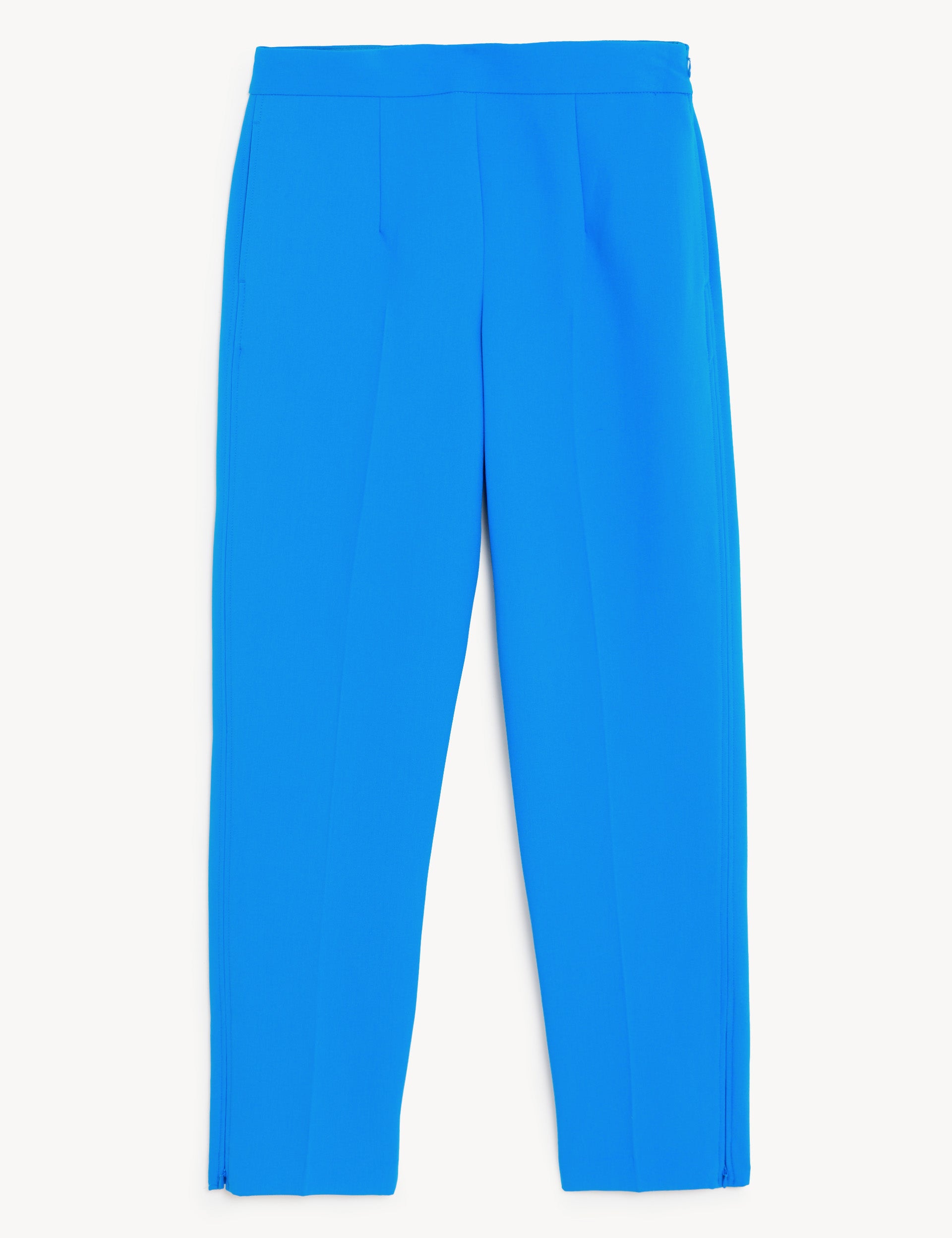 M&S Ultimate Blue Straight Leg Trouser Suit