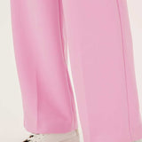 M&S Soft Magenta Crepe Wide Leg Trousers