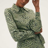M&S Animal Print Belted Midi Shirt Dress product image