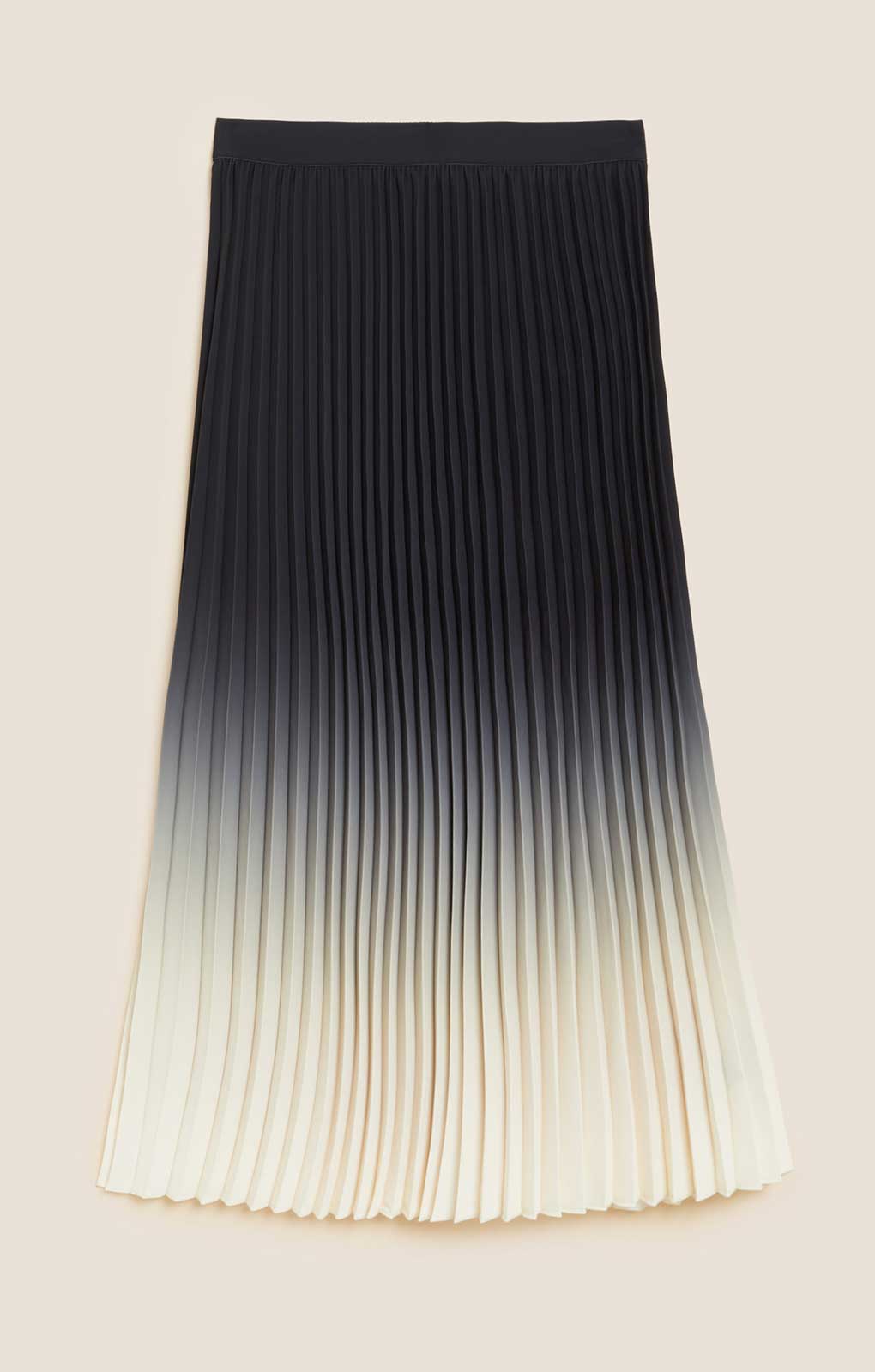 M&S Ombre Pleated Midaxi Skirt product image