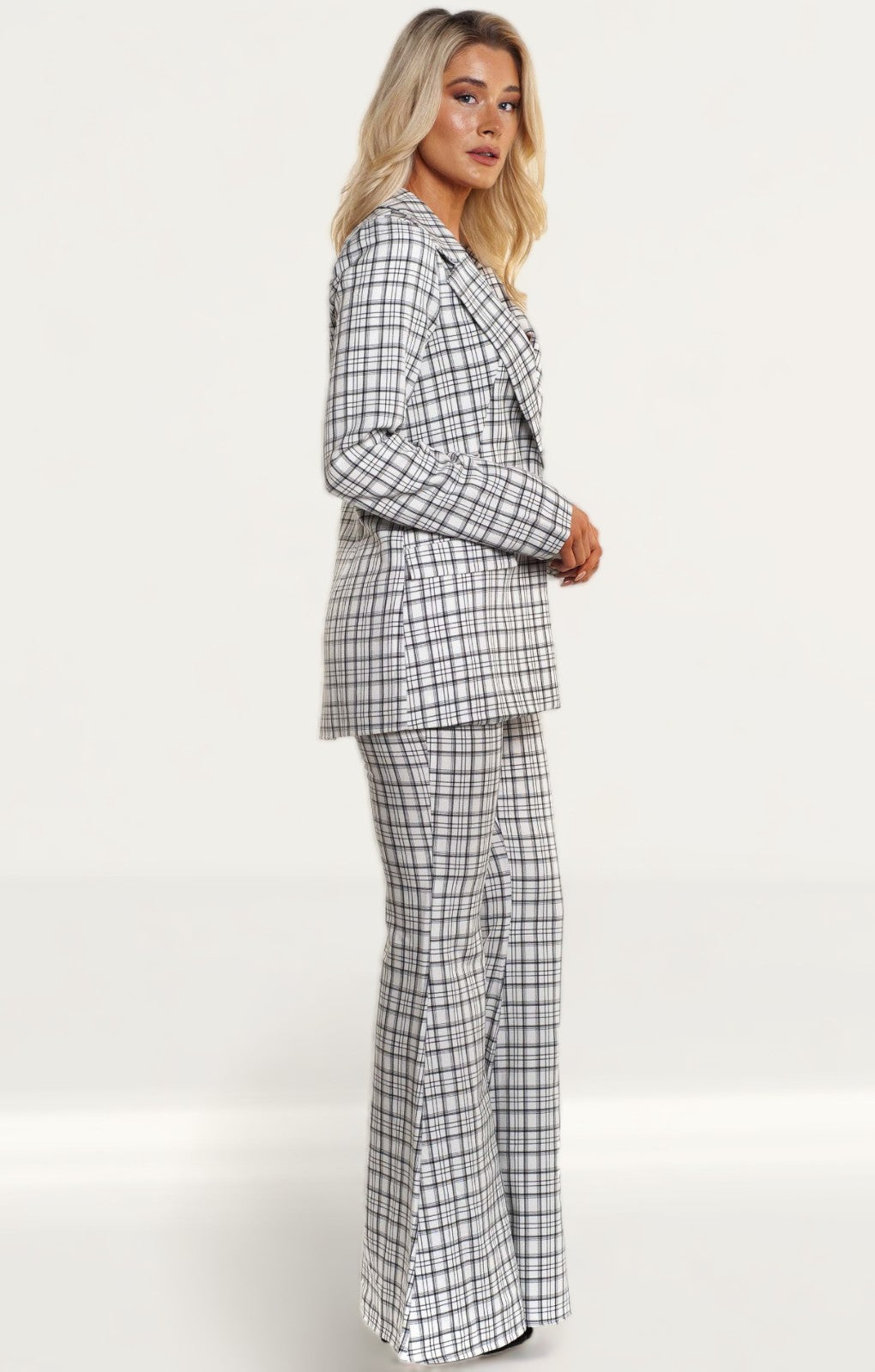 Seven Wonders Amera Co-Ord White Check