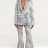 Seven Wonders Amera Co-Ord White Check