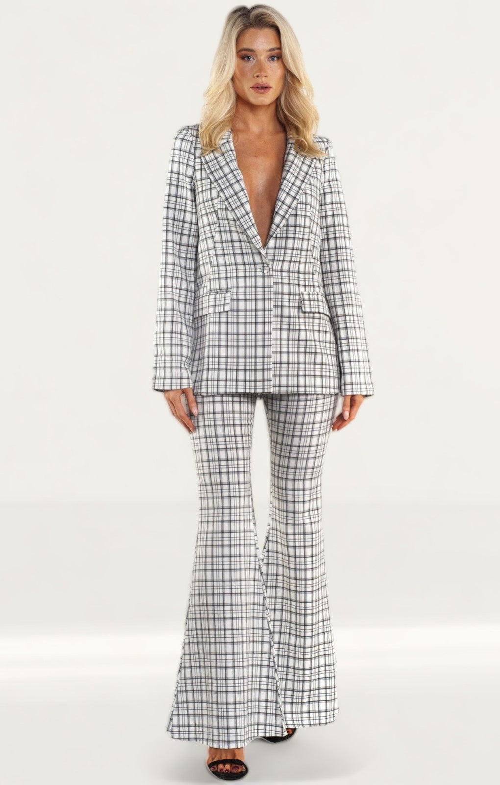 Seven Wonders Amera Co-Ord White Check product image