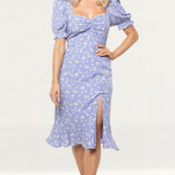 Seven Wonders Lilac Floral Samantha Midi Dress