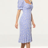 Seven Wonders Lilac Floral Samantha Midi Dress