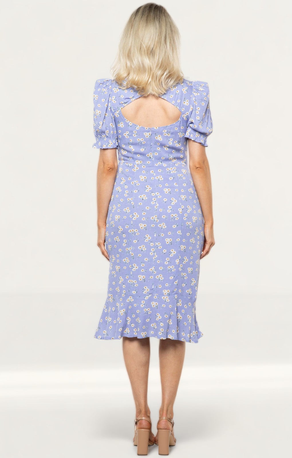 Seven Wonders Lilac Floral Samantha Midi Dress