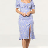 Seven Wonders Lilac Floral Samantha Midi Dress