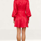 Seven Wonders Red Rosalia Mini Dress