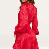 Seven Wonders Red Rosalia Mini Dress