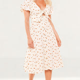 Seven Wonders Sweetheart Print Midi Dress