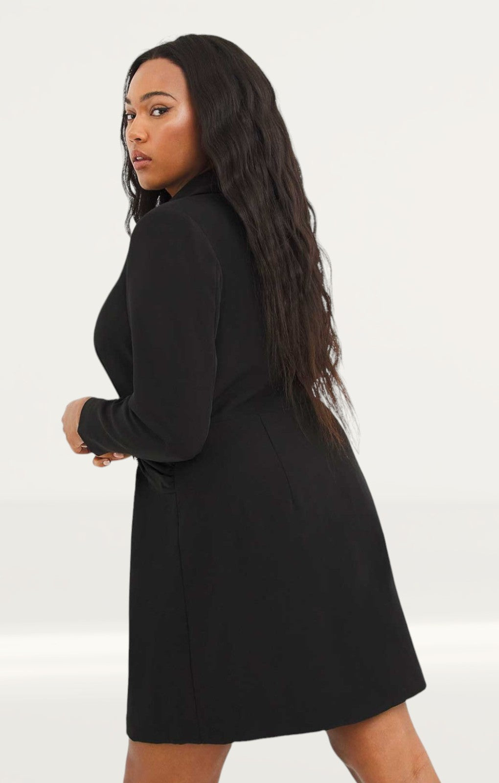 Simply Be Belted Blazer Mini Dress