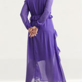 Simply Be Frill Maxi Dress