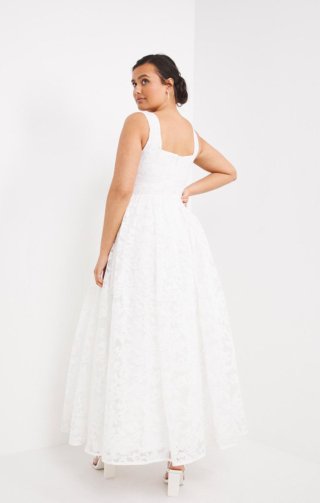 Simply Be Ivory Dress
