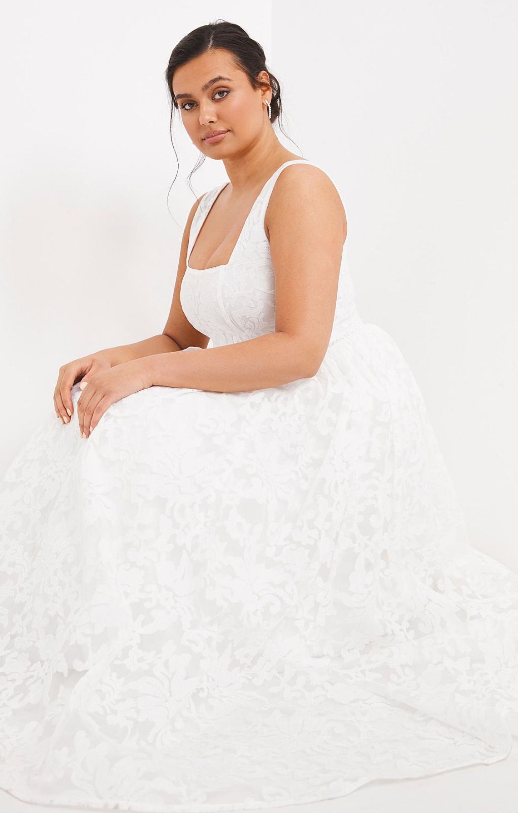 Simply Be Ivory Dress