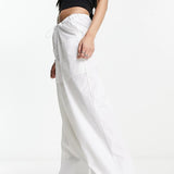 Sndys X Molly King Cargo Trousers In White