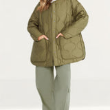 Tala Oversized Reversible Quilted Jacket