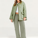 Tala Oversized Reversible Quilted Jacket