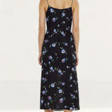 Talulah Azure Flounce Midi Dress