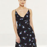 Talulah Azure Flounce Midi Dress
