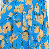 Talulah Blue Floral Wrap Mini Dress product image