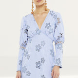 Talulah Blue Hue LS Mini Dress product image