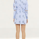 Talulah Blue Hue LS Mini Dress
