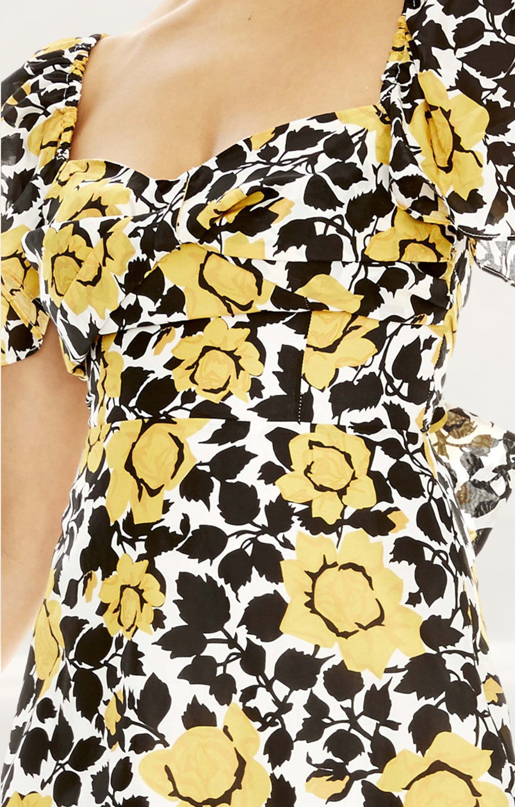 Talulah Fields Of Gold Midi Dress
