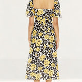 Talulah Fields Of Gold Midi Dress