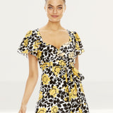 Talulah Fields Of Gold Mini Dress