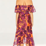 Talulah Floral Las Palmas Midi Dress