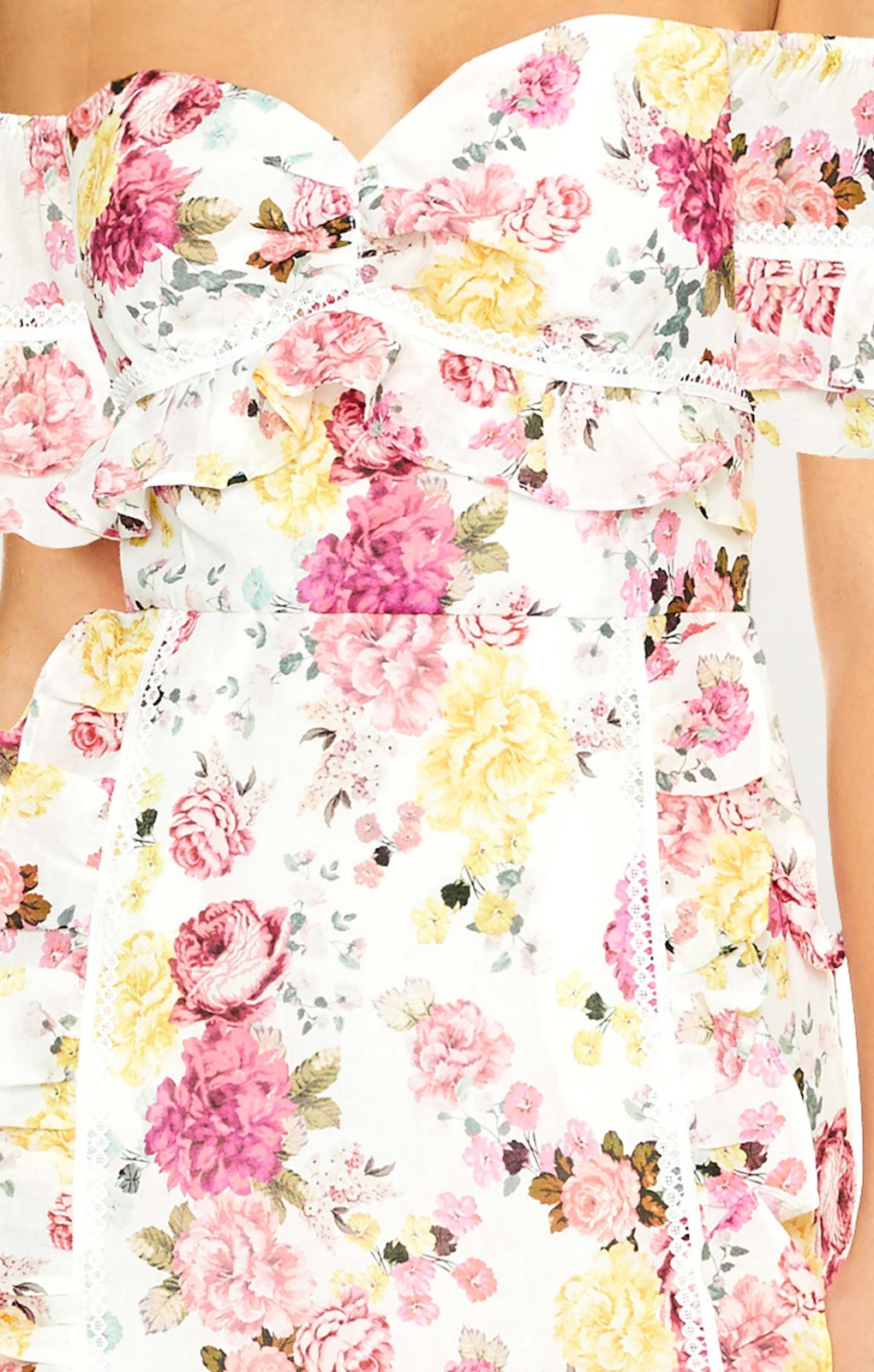 Talulah Floral Tea Time Midi Dress