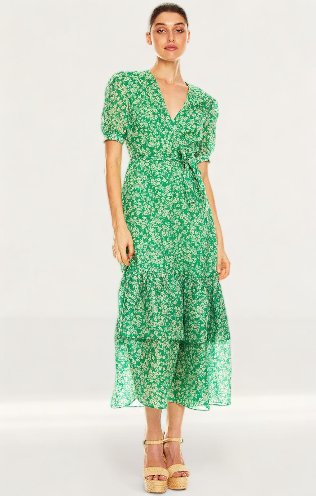 Talulah Green With Envy Midi Dress