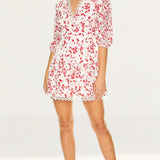 Talulah Red Daisy Dance & Romance Mini Dress