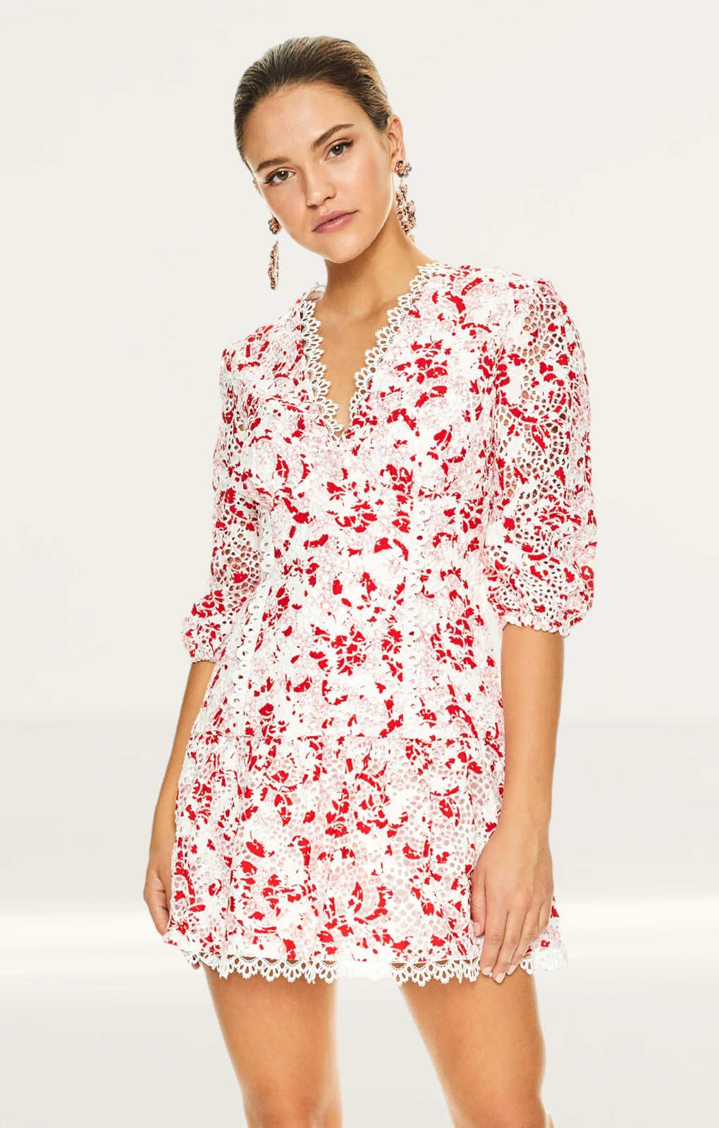 Talulah Red Daisy Dance & Romance Mini Dress