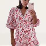 Talulah Red Daisy Dance & Romance Mini Dress