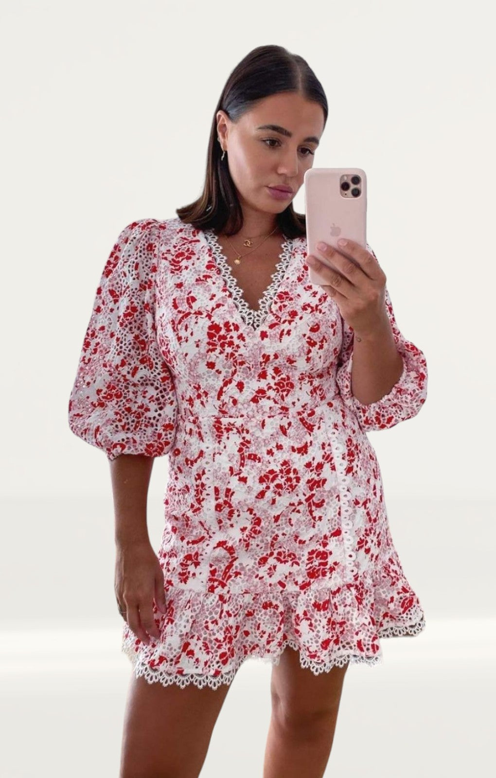 Talulah Red Daisy Dance & Romance Mini Dress