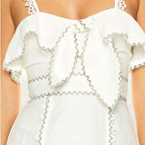 Talulah White Champagne Cocktail Midi Dress