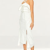 Talulah White Champagne Cocktail Midi Dress