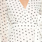 Talulah White Polka Dot Midi Dress product image