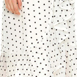 Talulah White Polka Dot Midi Dress product image