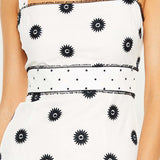 Talulah White Whimsical Midi Dress