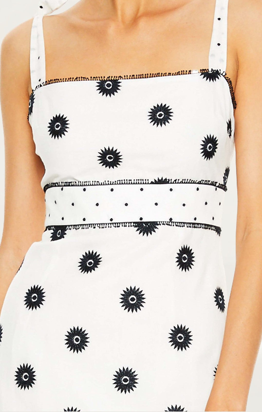Talulah White Whimsical Midi Dress