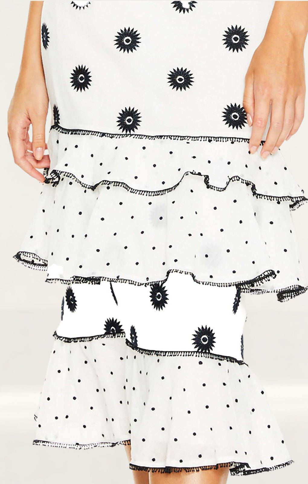 Talulah White Whimsical Midi Dress product image