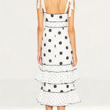 Talulah White Whimsical Midi Dress