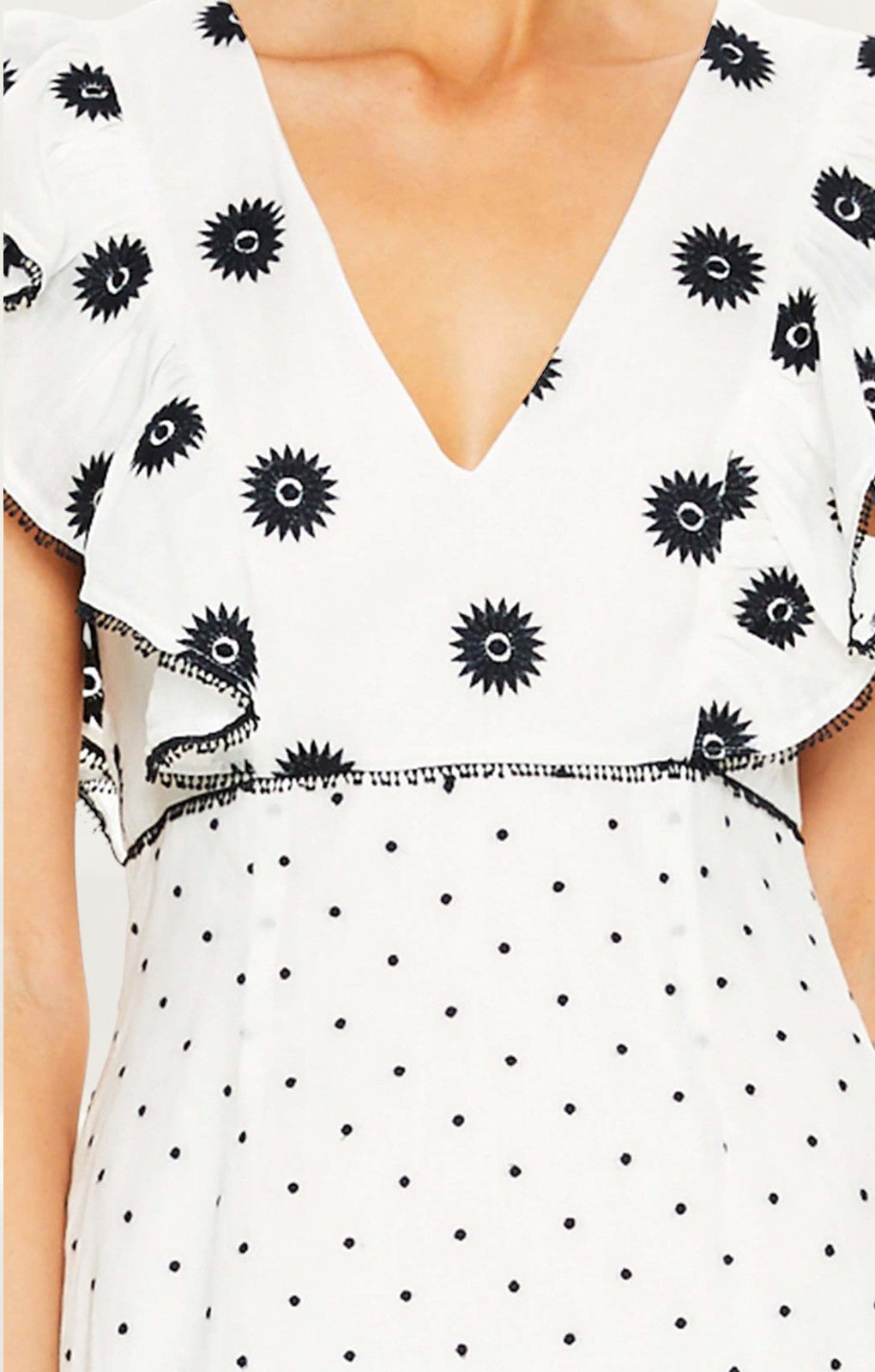 Talulah White Whimsical Mini Dress