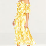 Talulah Yellow Sunshine Midi Dress product image