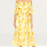 Talulah Yellow Sunshine Midi Dress