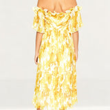 Talulah Yellow Sunshine Midi Dress
