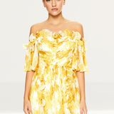Talulah Yellow Sunshine Midi Dress